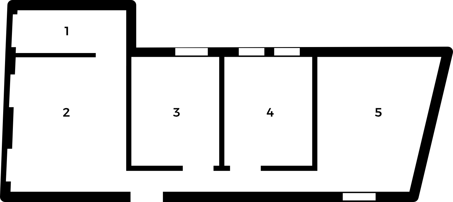 Planta da Galeria da Fundação Cecilia Zino