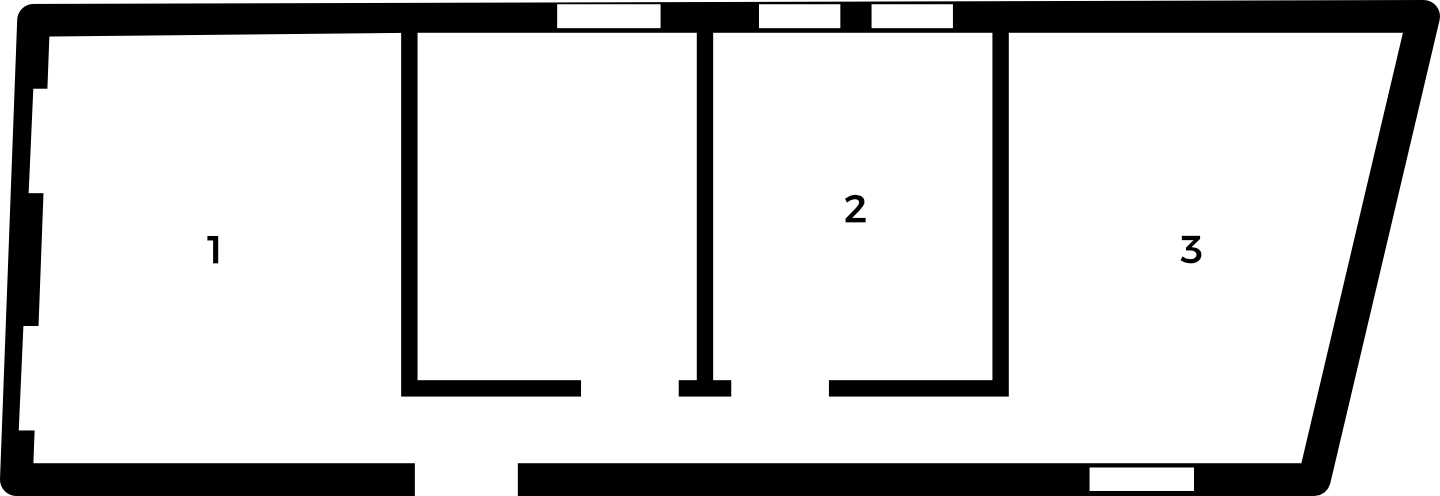 Planta da Galeria da Fundação Cecilia Zino